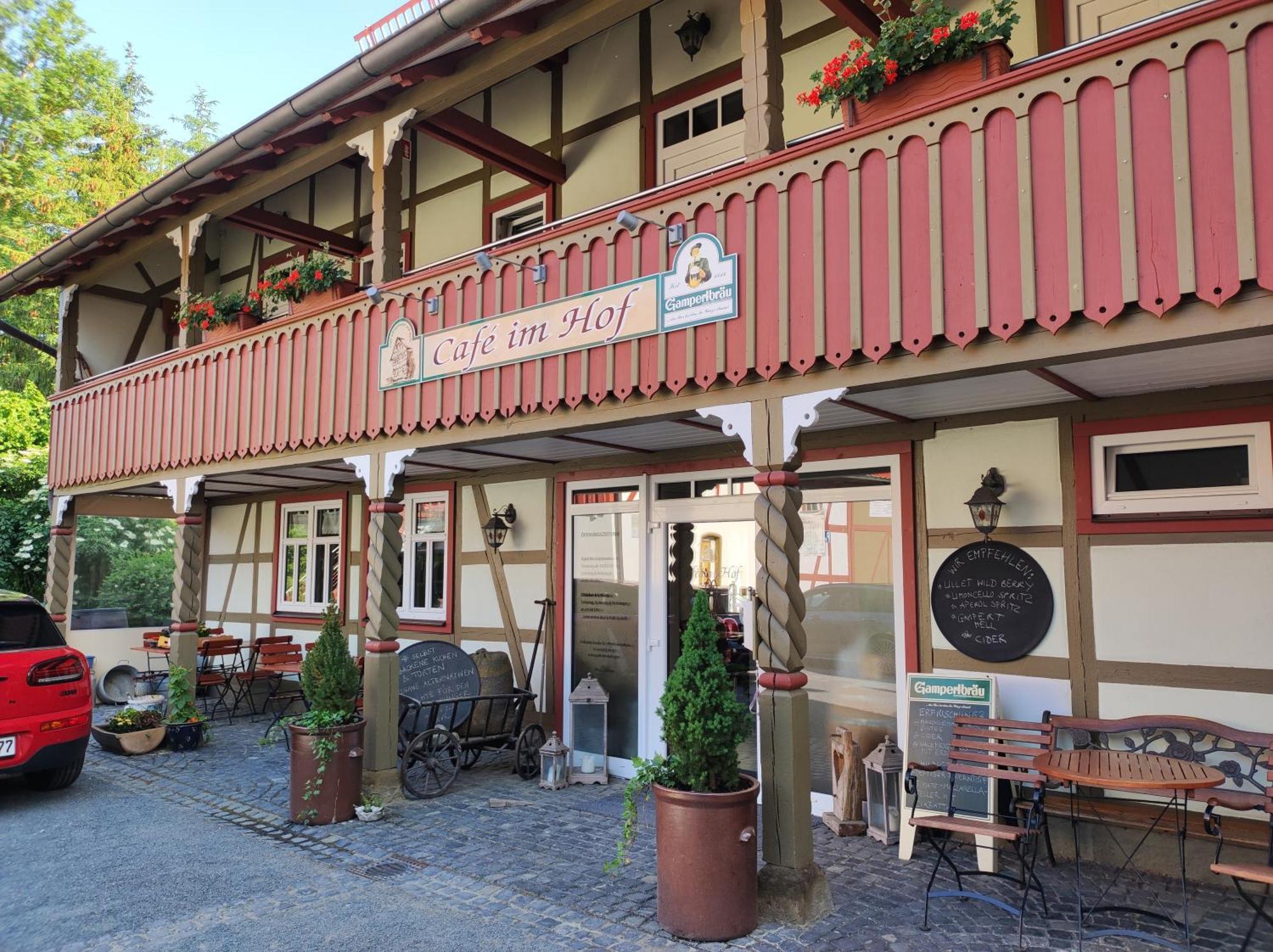 Cafe Im Hof- Bed & Breakfast Streufdorf Εξωτερικό φωτογραφία