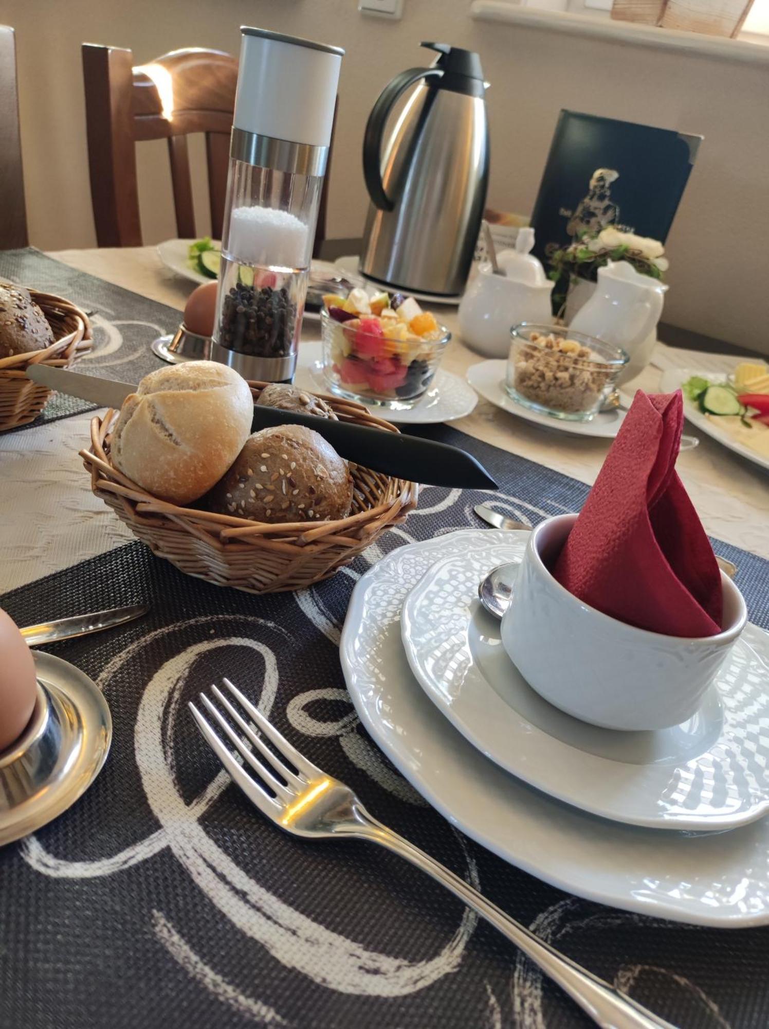 Cafe Im Hof- Bed & Breakfast Streufdorf Εξωτερικό φωτογραφία