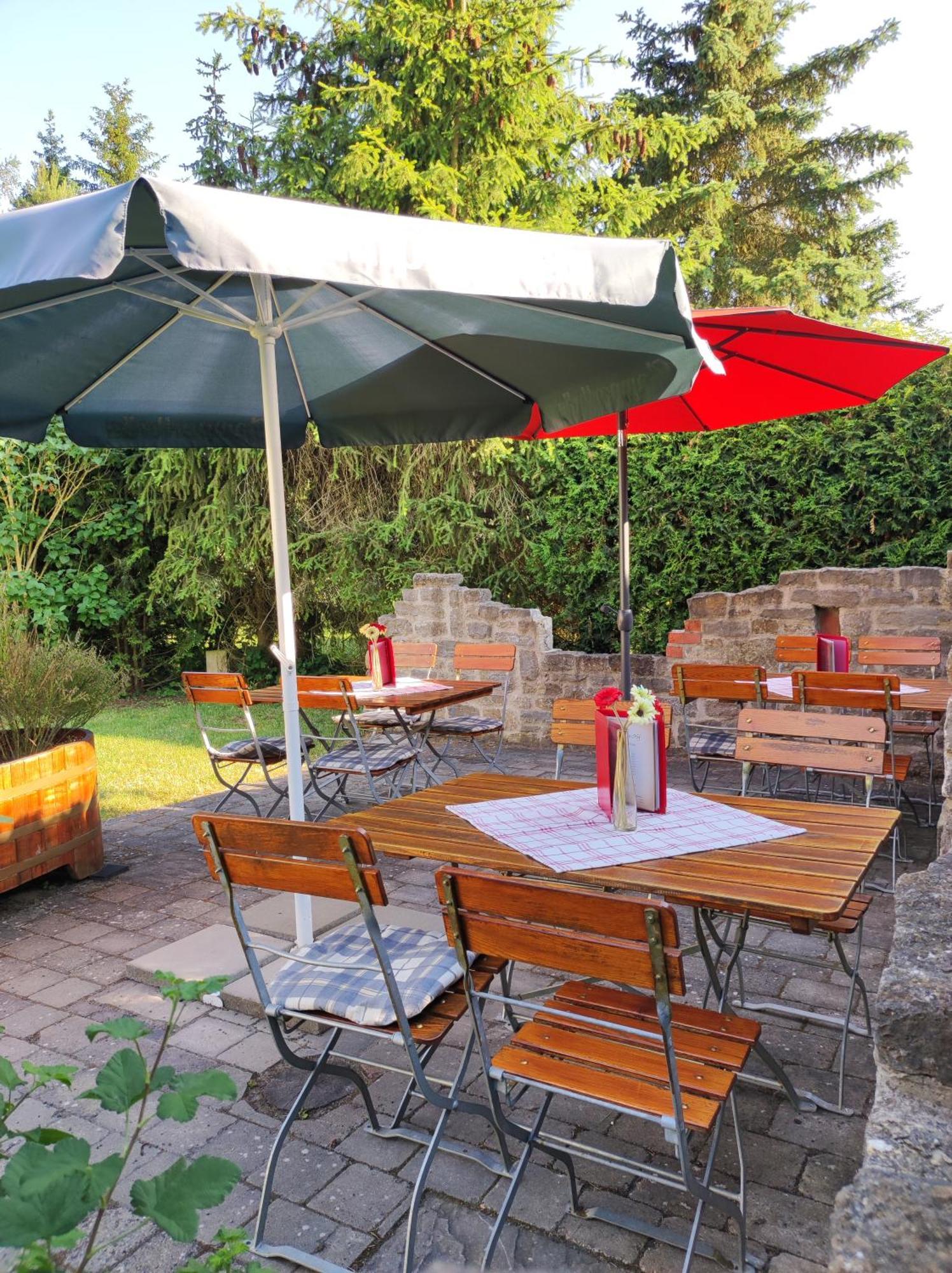 Cafe Im Hof- Bed & Breakfast Streufdorf Εξωτερικό φωτογραφία