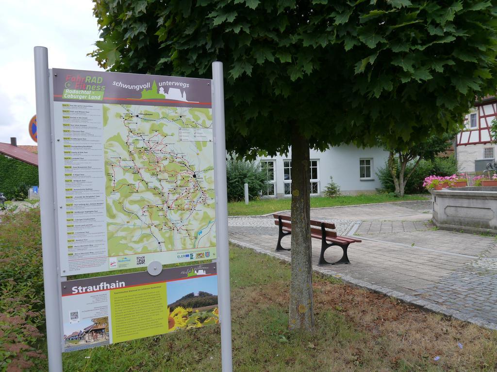Cafe Im Hof- Bed & Breakfast Streufdorf Εξωτερικό φωτογραφία