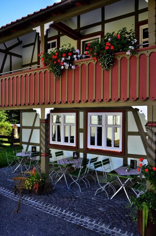 Cafe Im Hof- Bed & Breakfast Streufdorf Εξωτερικό φωτογραφία