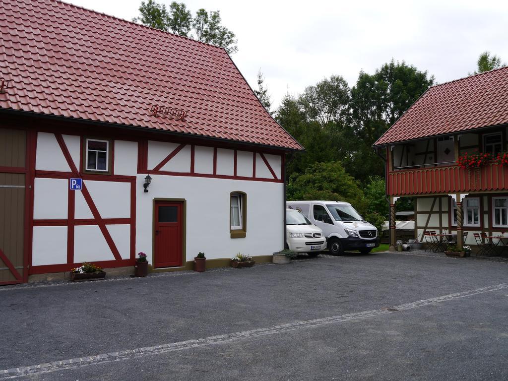 Cafe Im Hof- Bed & Breakfast Streufdorf Εξωτερικό φωτογραφία