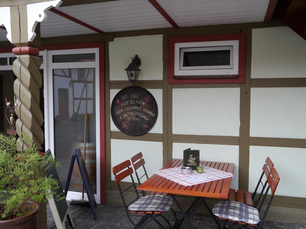 Cafe Im Hof- Bed & Breakfast Streufdorf Εξωτερικό φωτογραφία